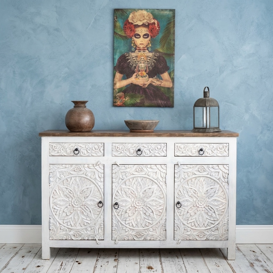 Goa Sideboard White