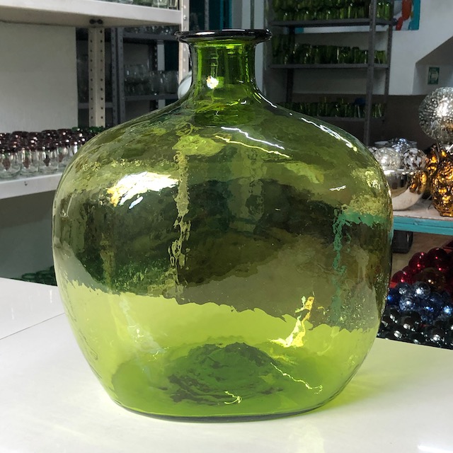 Large Mexican Vase Green