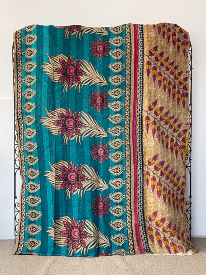 Vintage Kantha Quilt 3