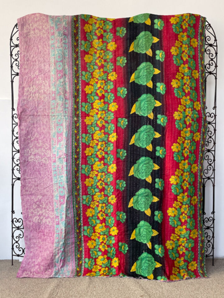 Vintage Kantha Quilt 4