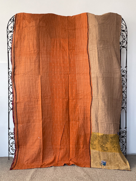 Vintage Kantha Quilt 7