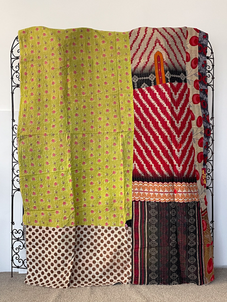 Vintage Kantha Quilt 10