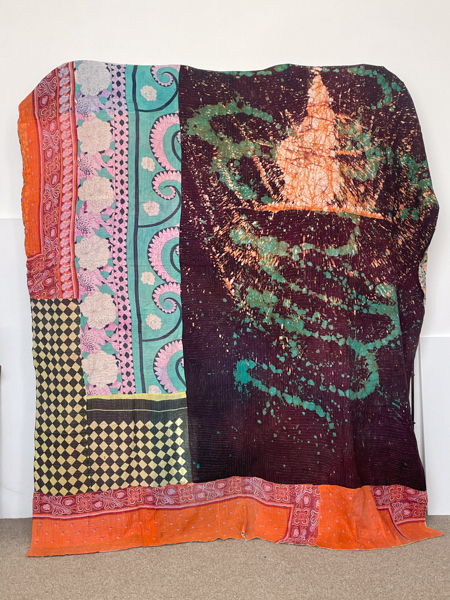 Vintage Kantha Quilt 13