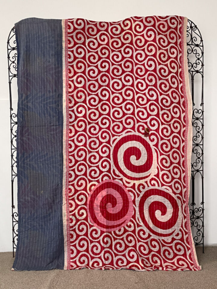 Vintage Kantha Quilt 19
