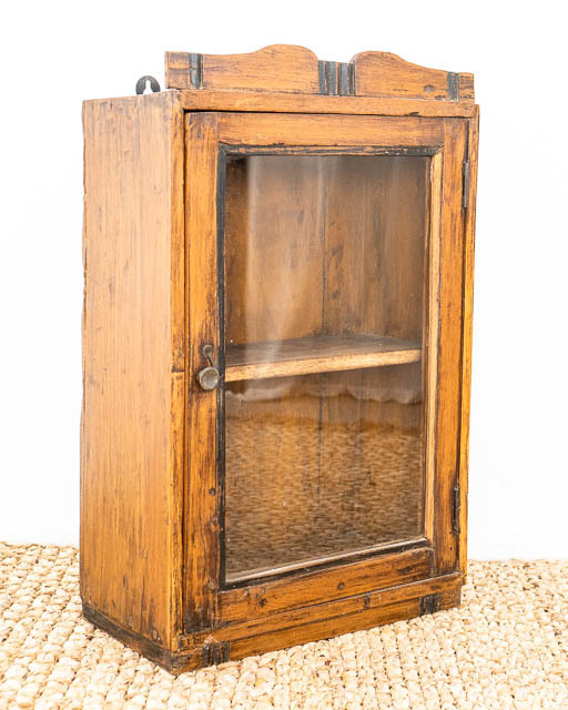 Vintage Teak Spice Cabinet