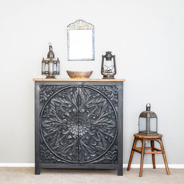 Mandala Circle Sideboard CHOOSE YOUR COLOUR