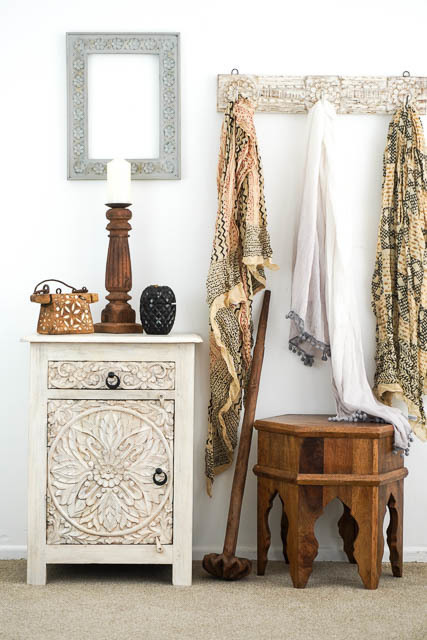Goa Bedside Table CHOOSE YOUR COLOUR
