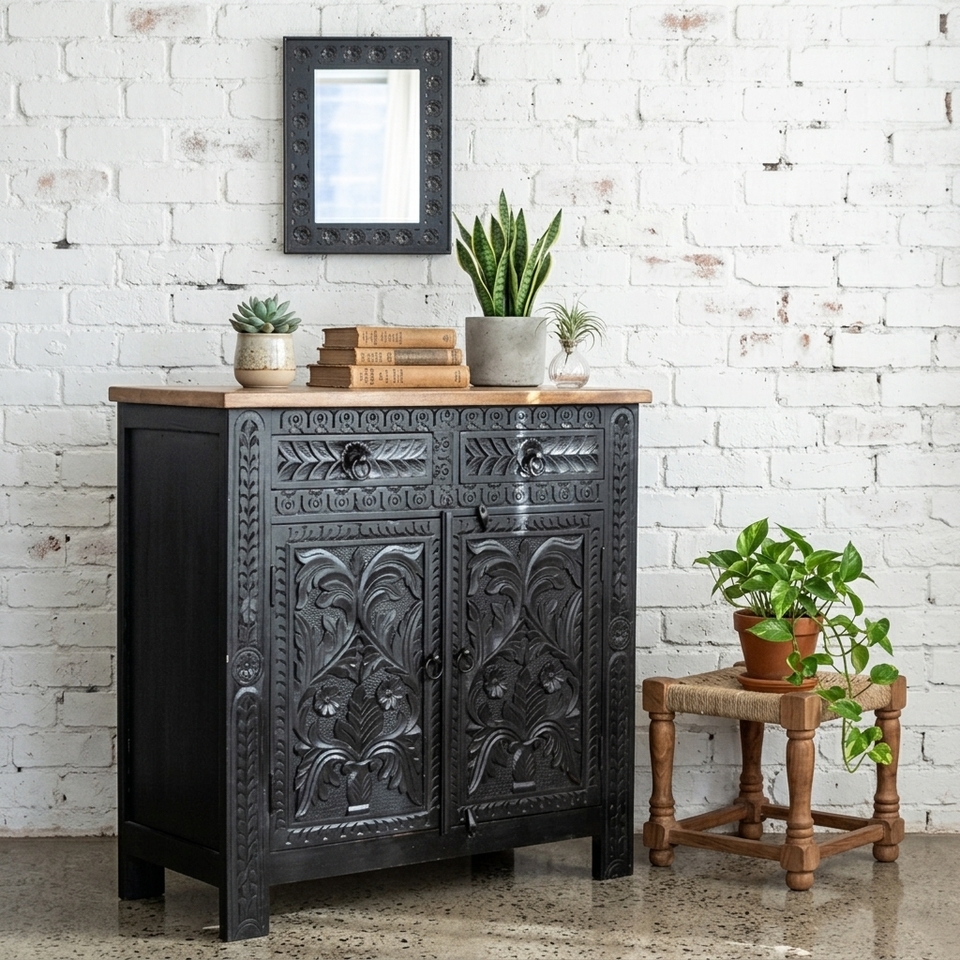 Bohemian Sideboard Medium Charcoal