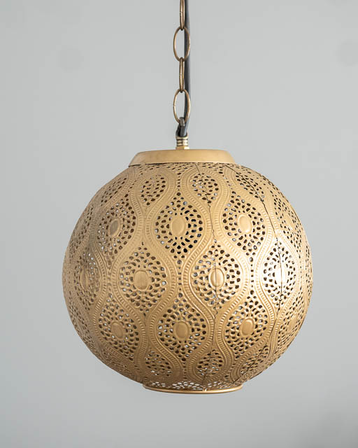Rajani Lantern Brass Coloured