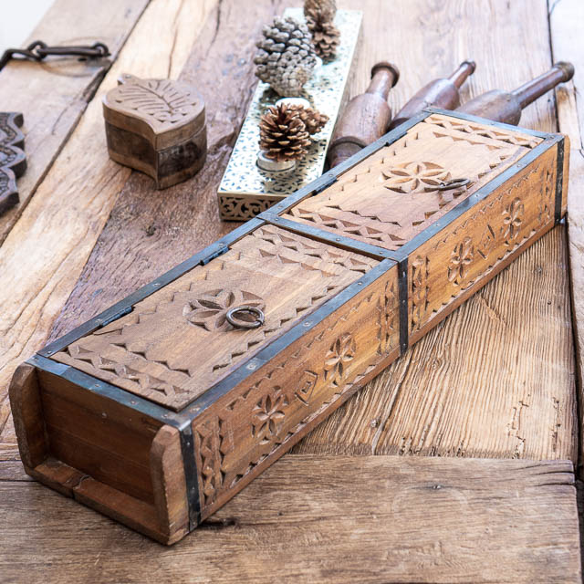 Handcrafted Rustic Double Box