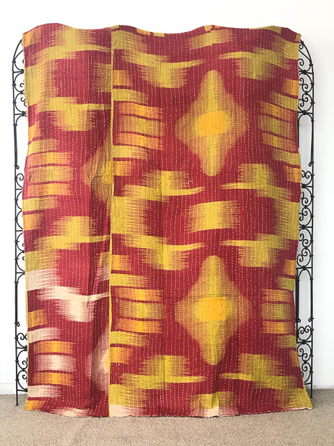Vintage Kantha Quilt 46