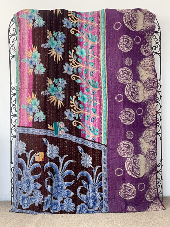Vintage Kantha Quilt 50