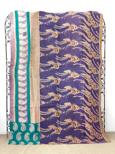 Vintage Kantha Quilt 69