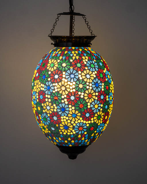 Mosaic Lantern 16