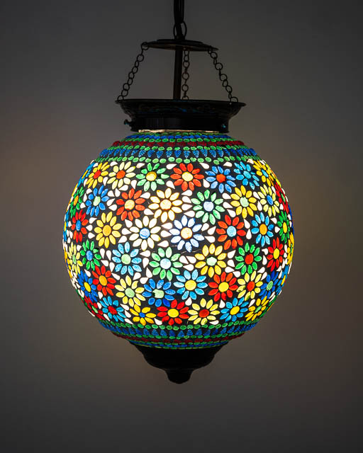Mosaic Lantern 18