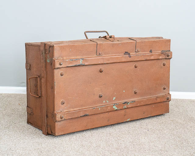 Vintage Indian Metal Suitcase 4