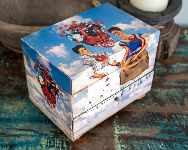 Large Mexican Jewellery Box 4
