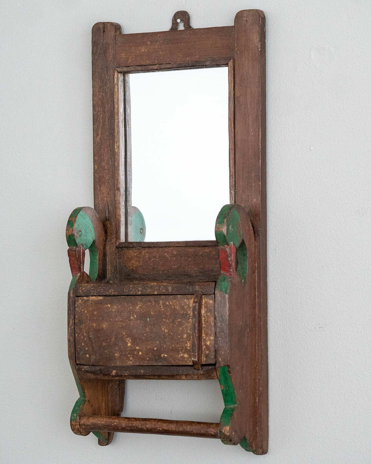 Vintage Key Holder Mirror 6