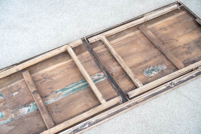 Vintage Folding Table Brown furniture lighting decor