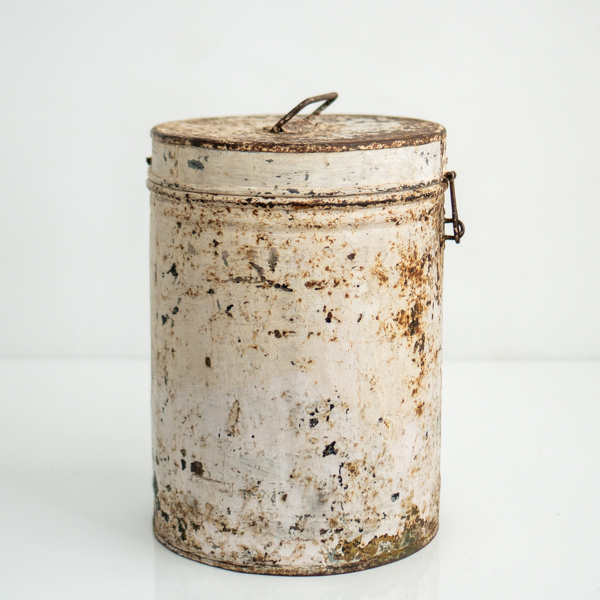 Vintage Indian Storage Canister C