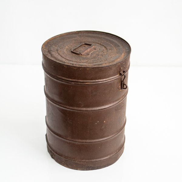 Vintage Indian Storage Canister G