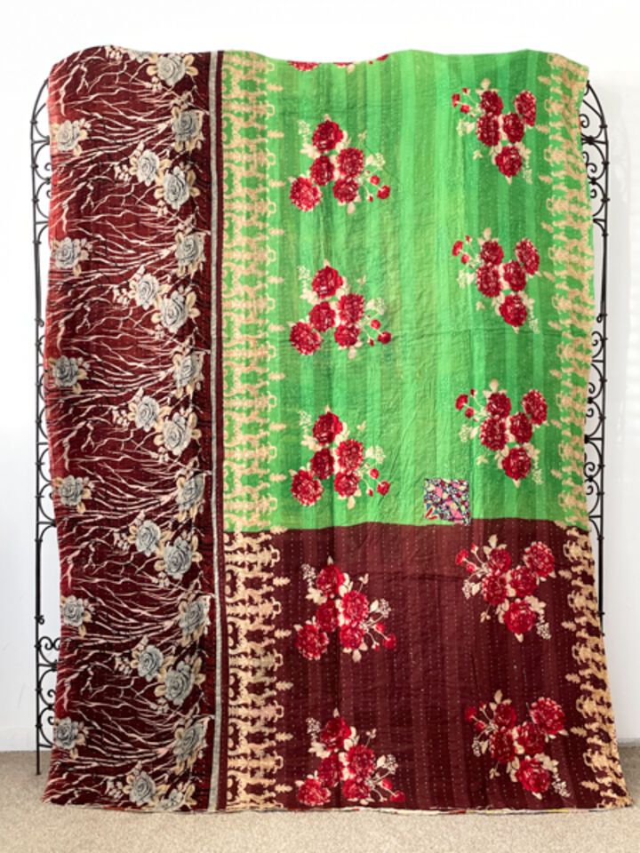 Vintage Kantha Quilt 99