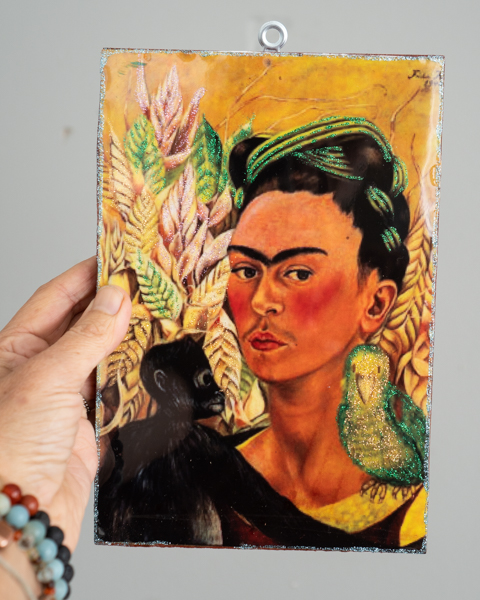 Medium Frida Kahlo Plaque 22
