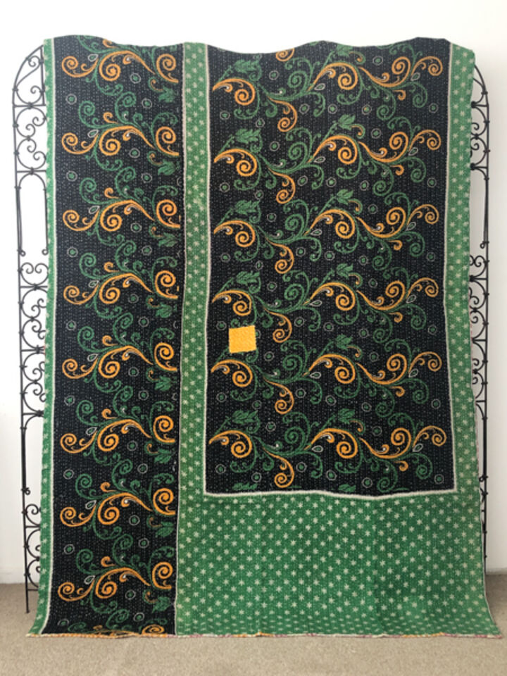 Vintage Kantha Quilt 178