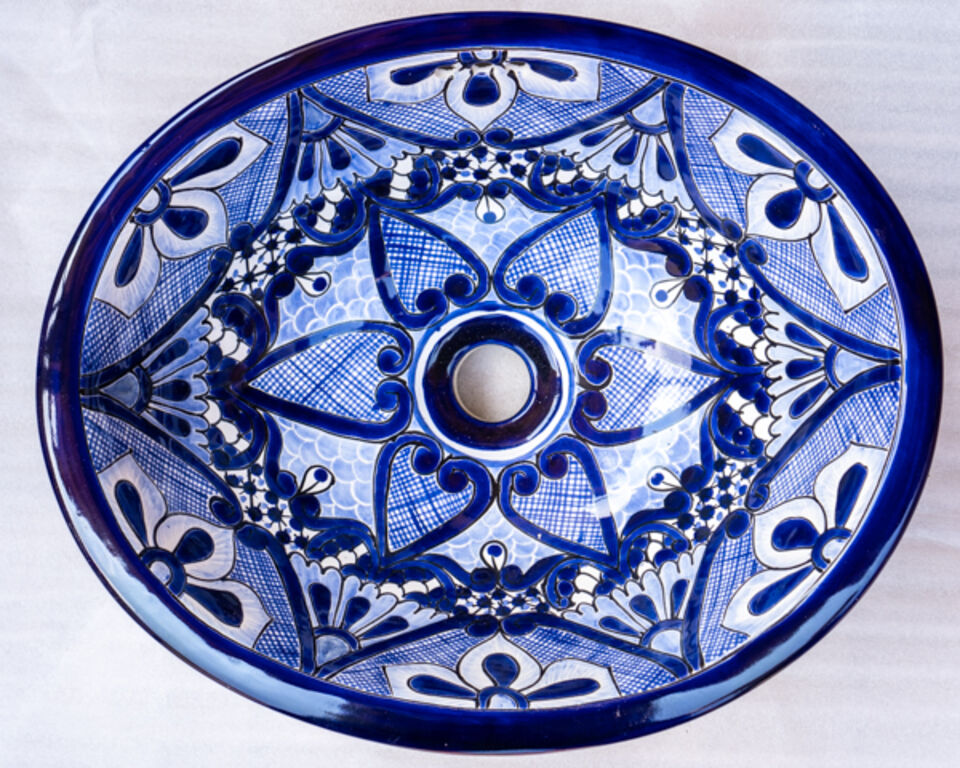 Medium Talavera Hand Basin 73