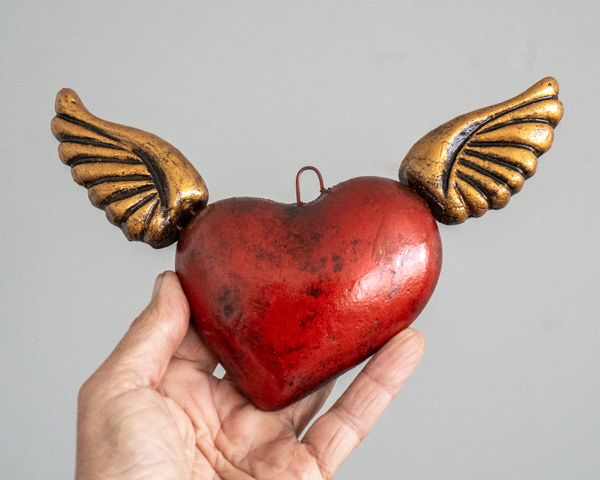 Sacred Heart Red/Yellow