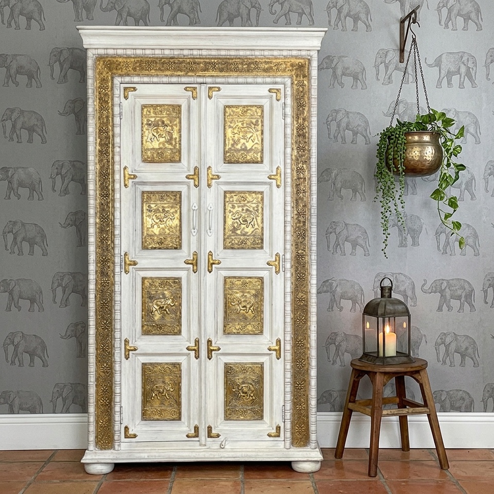 Brass Elephant Tallboy
