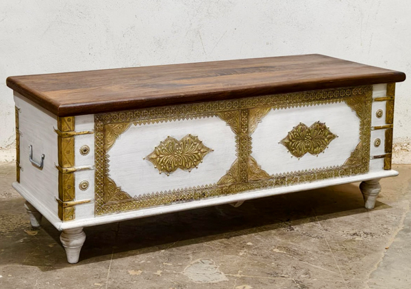 Brass Detailed Blanket Box PRE ORDER