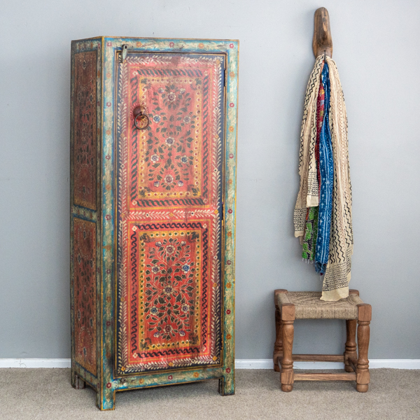 Hand Painted Boho Tallboy 4
