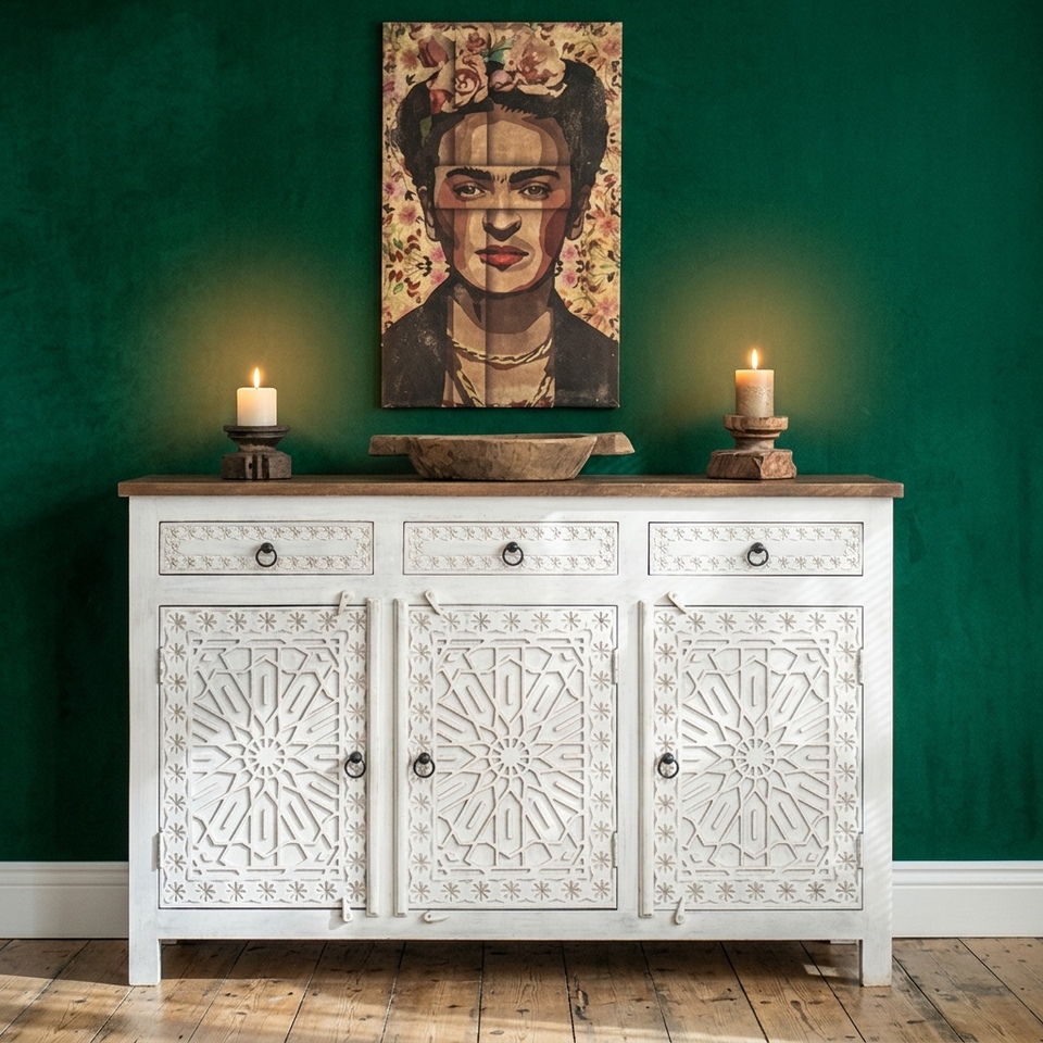 Marrakech Sideboard White