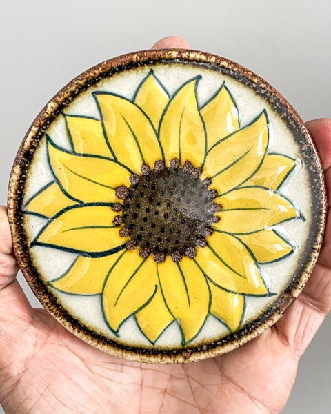 Large Sunflower Tile