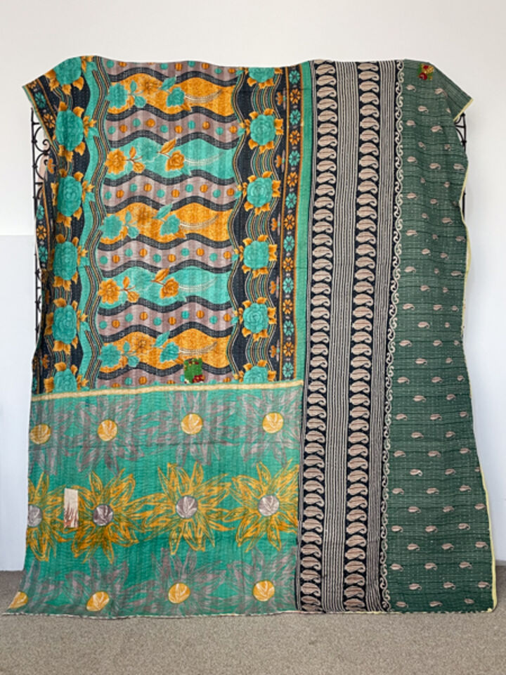 Vintage Kantha Quilt 1