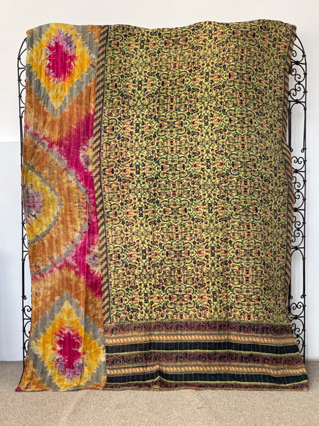 Vintage Kantha Quilt 3