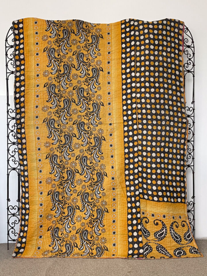 Vintage Kantha Quilt 6