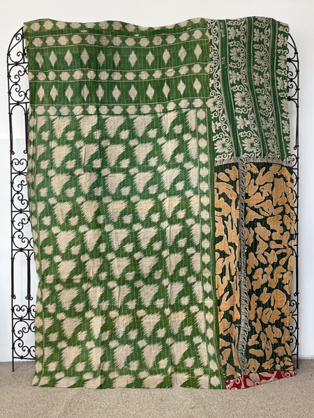 Vintage Kantha Quilt 44