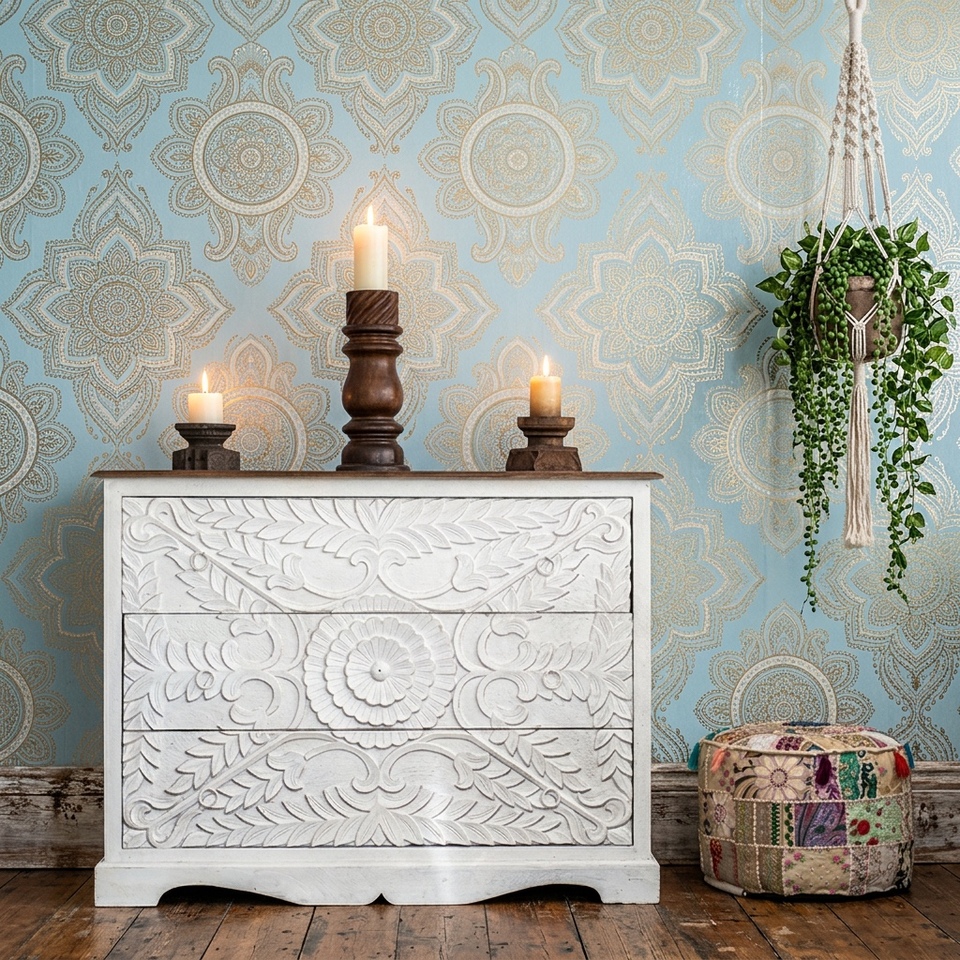 Janaki 3 Drawers
