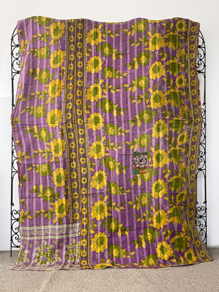 Vintage Kantha Quilt 67