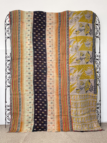 Vintage Kantha Quilt 82