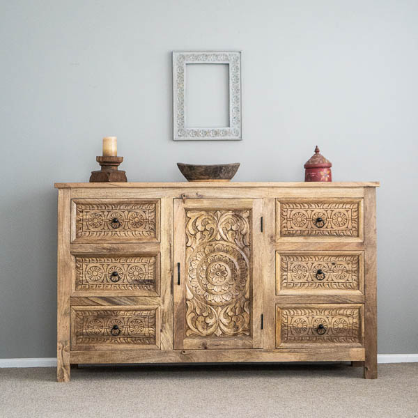 Kailani 6 Drawer Sideboard CHOOSE YOUR COLOUR