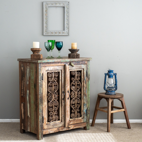 Jali 2 Door Sideboard D