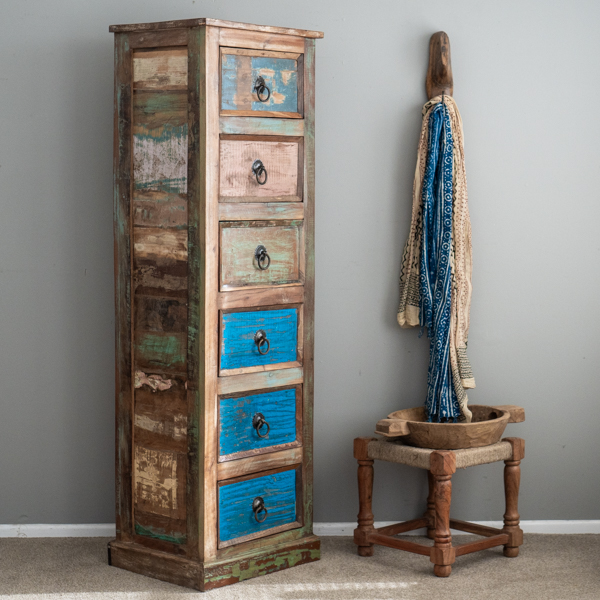 Rathi 6 Drawer Tower D