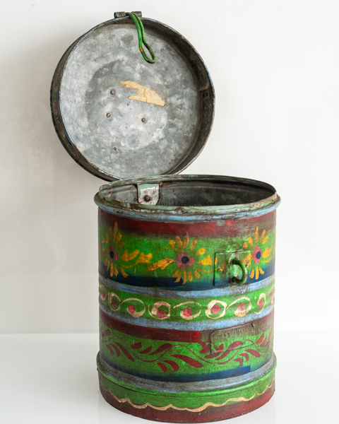 Painted Vintage Drum Small 16