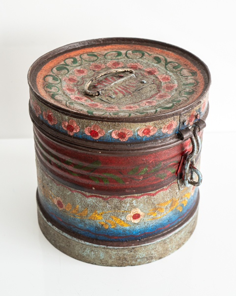 Painted Vintage Drum Small 18