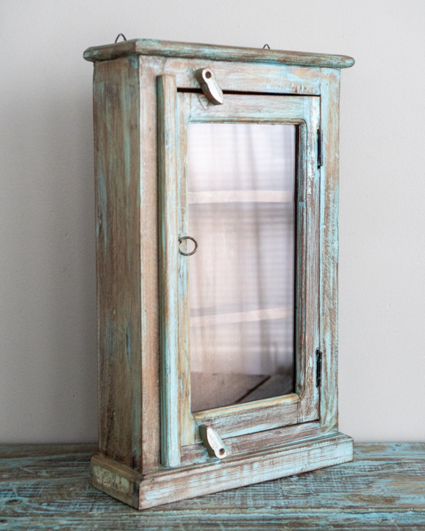 Teak Spice Cabinet Blue 12