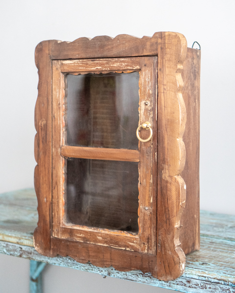 Teak Spice Cabinet 16