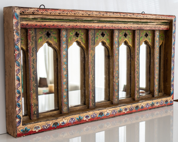Wooden Jharokha Mirror 4